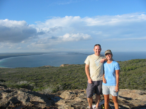 Deano with Sarah Hill!