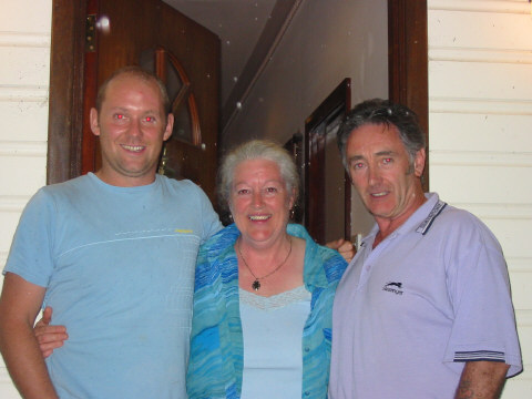 1st cousin once removed, Eileen and husband John