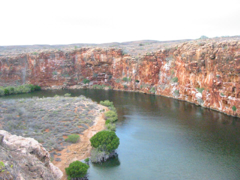Yardie Creek the next morning