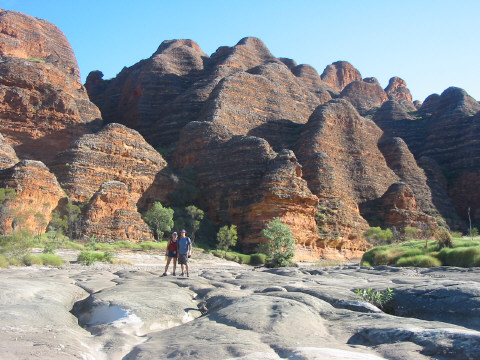 Unbelievable scenery of the domes